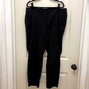 Lane Bryant Black Slack Pant Size 20